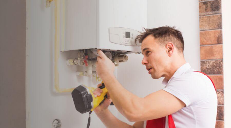 Local tankless water heater installation in Lake, WV